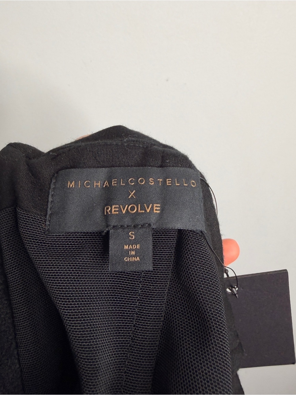 NWT Michael Costello x Revolve Black Strapless Evening Gown Small - Picture 10 of 14